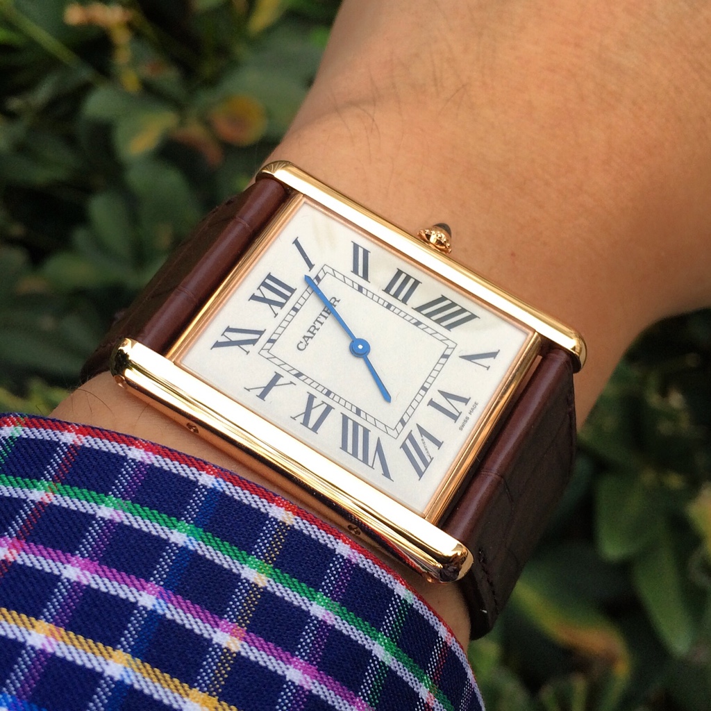 Cartier - Still very much in love with my Cartier Tank Louis Cartier XL  ultra thin