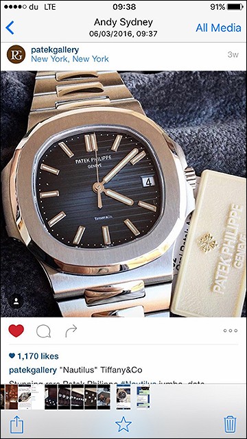 What Makes the Tiffany-Stamped Patek Philippe Nautilus 5711 So Rare?