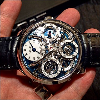 MB&F Legacy Machine Perpetual Singapore Launch