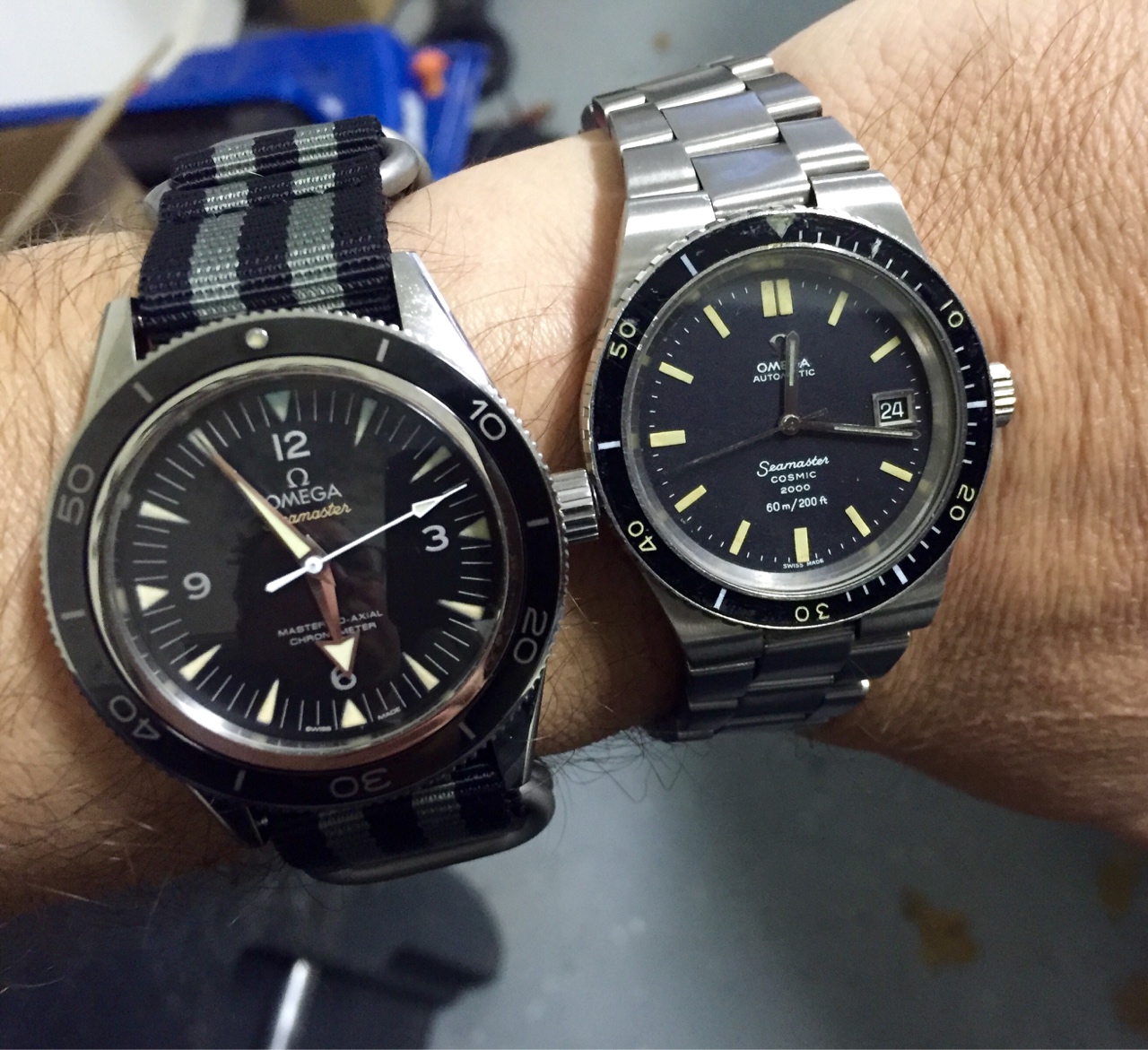 1973 Omega Seamaster Cosmic 2000 diver 