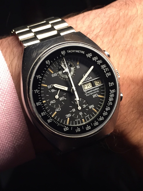 OMEGA Speedmaster with a George Daniels 