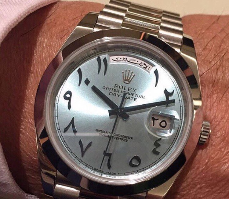 rolex indian numerals