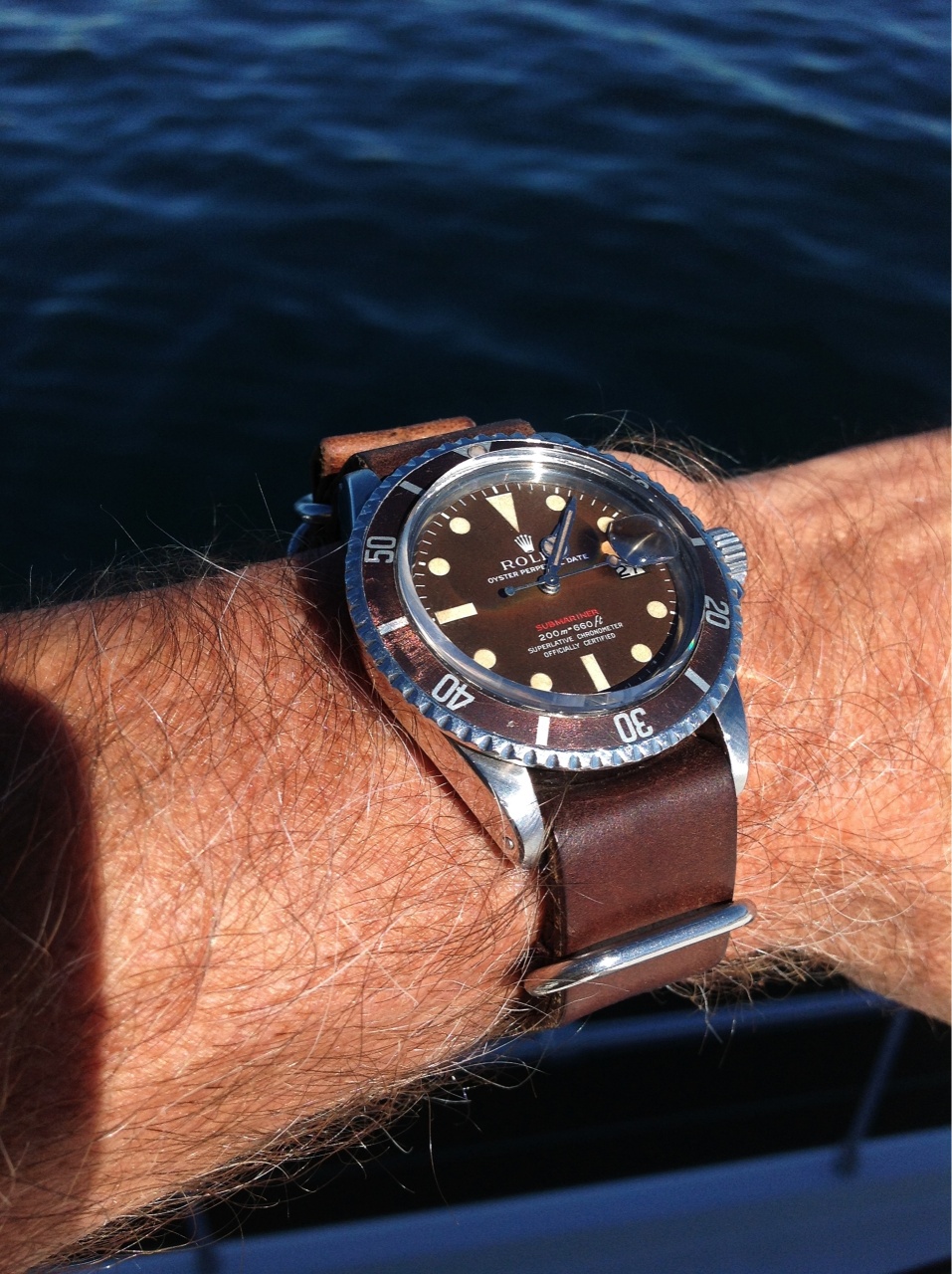 rolex submariner chocolate