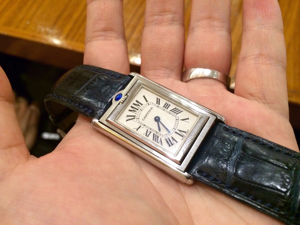 cartier reverso tank watch