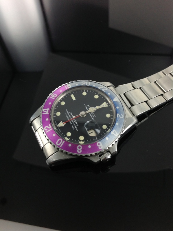 Rolex GMT-Master 1675 Faded Bezel Inserts