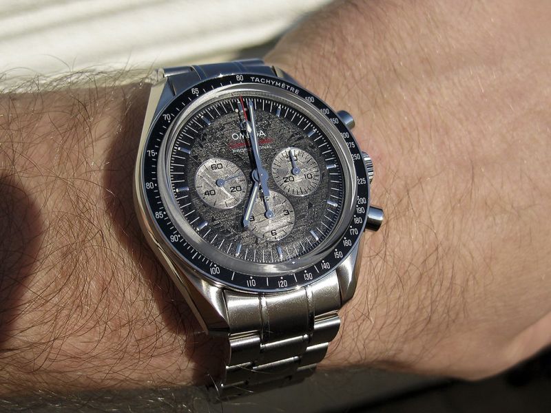 omega speedmaster apollo soyuz meteorite