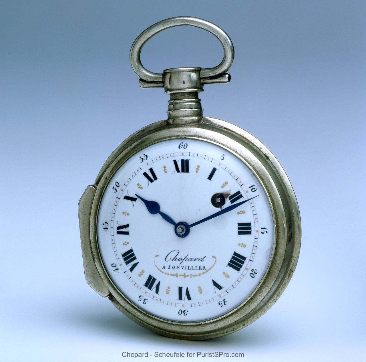 One of the first Chopard pocket watches in the 1860s