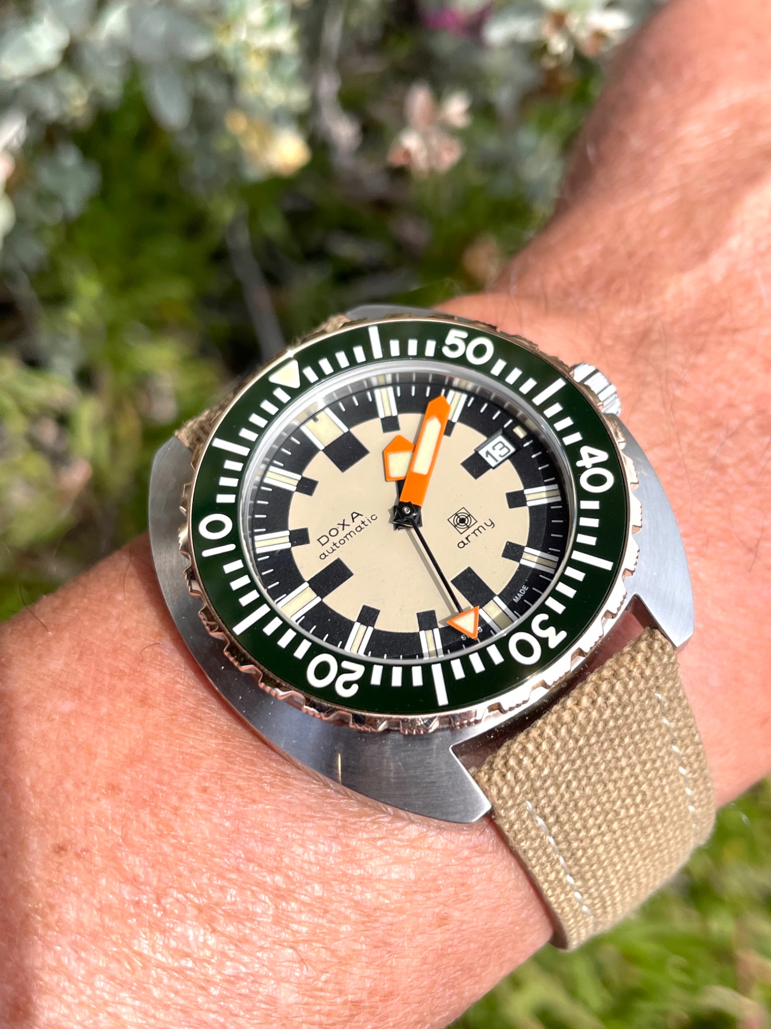 Doxa army sales