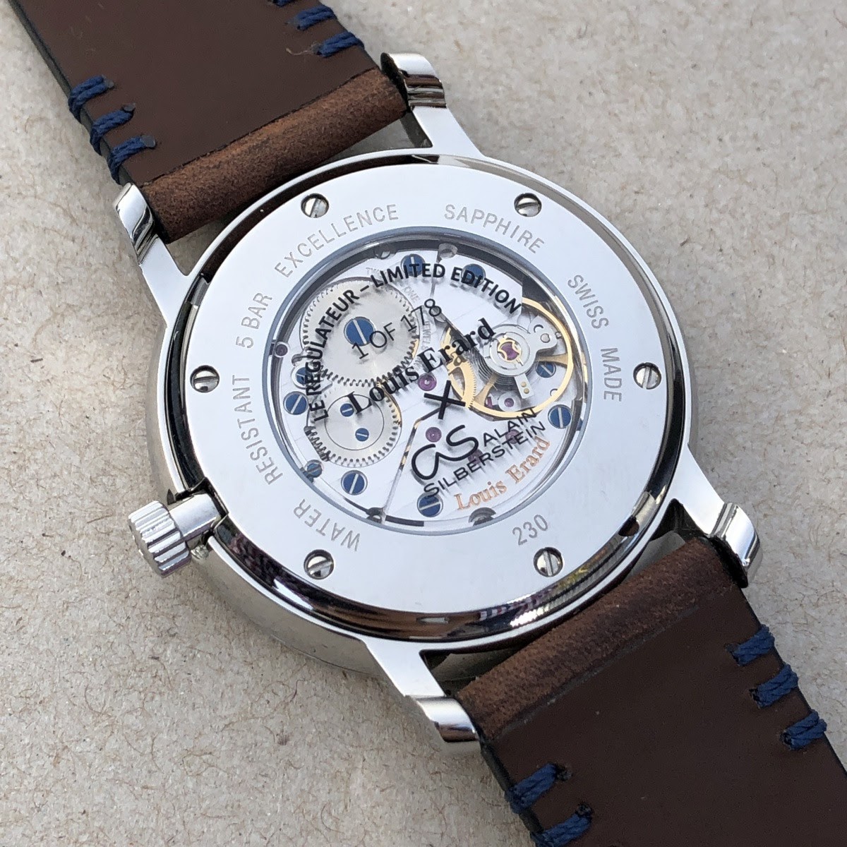 Louis Erard X Alain Silberstein Excellence Regulator Limited Edition Watch  Review