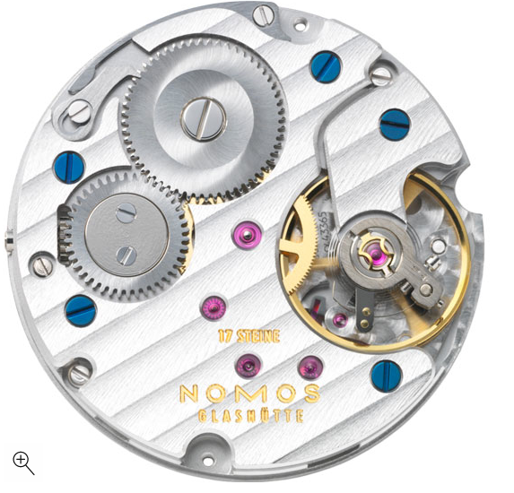 NOMOS caliber Î± (Alpha)