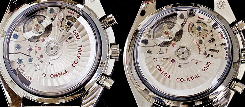 Omega 9300 store vs rolex 4130