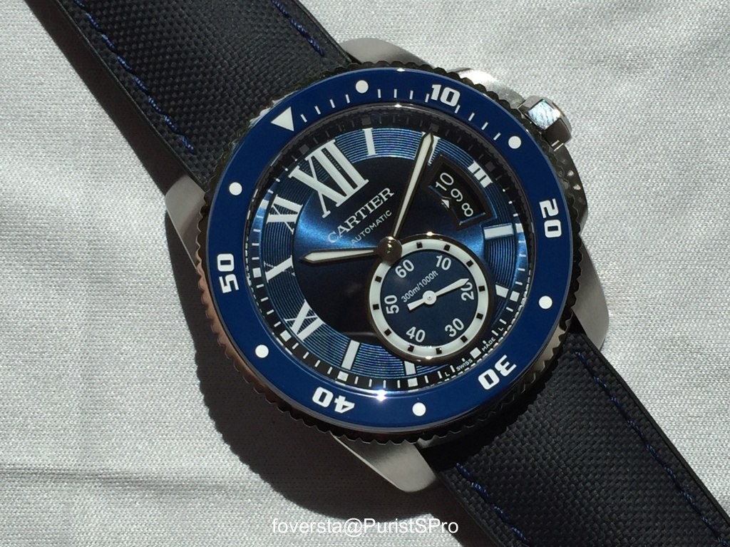 cartier calibre diver review