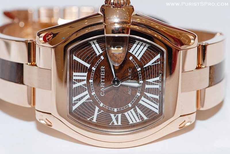 cartier roadster rose gold limited edition