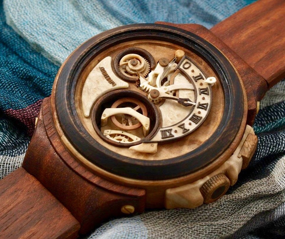 Handcrafted wooden wristwatches | Valerii Danevych | Best tourbillons | GQ  India