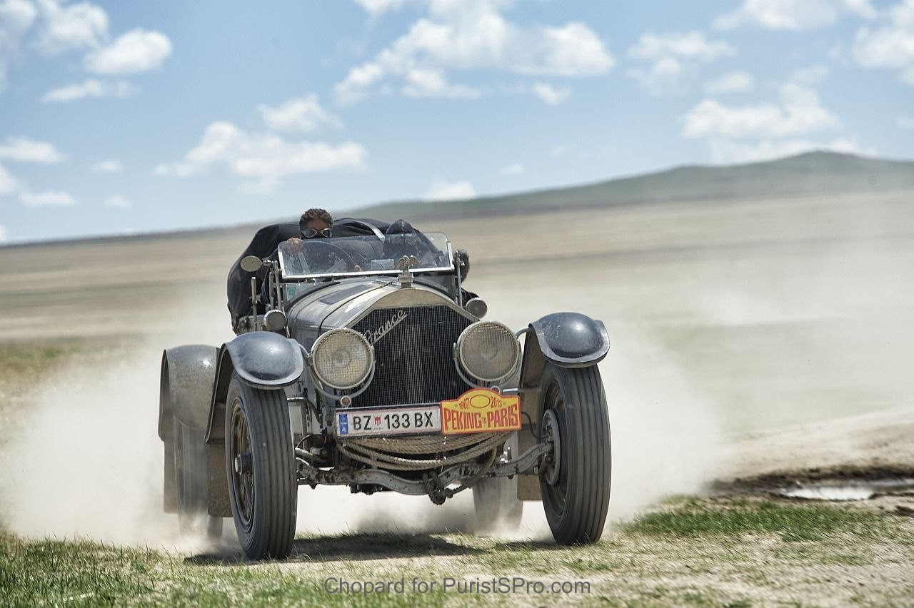 Team Strolz Gassner in American La France Tourer Speedster