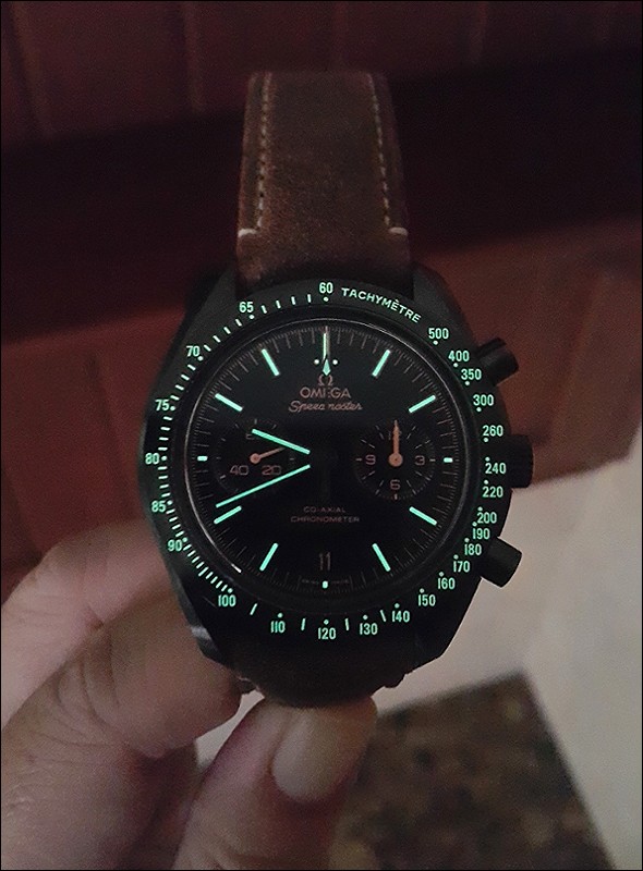 Omega Vintage black lume