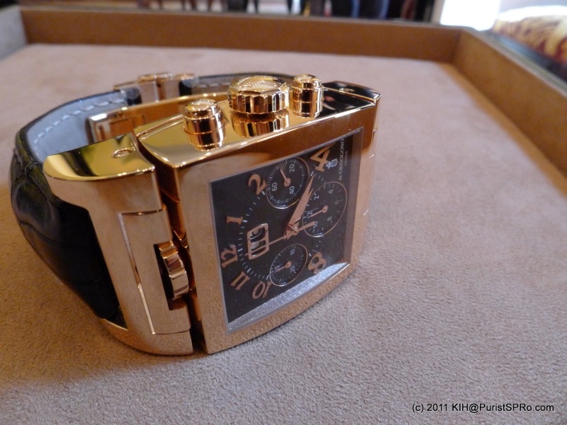 Horological Meandering - de GRISOGONO new models at Tokyo Boutique