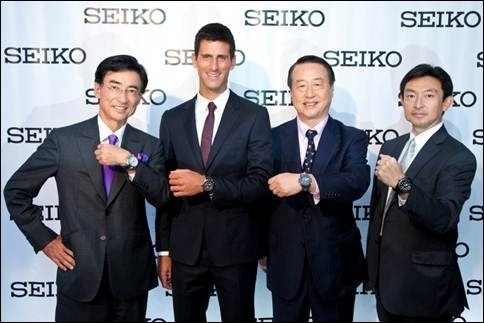 Seiko celebrates their new Madison Avenue boutique with brand ambassador  Novak Djokovic