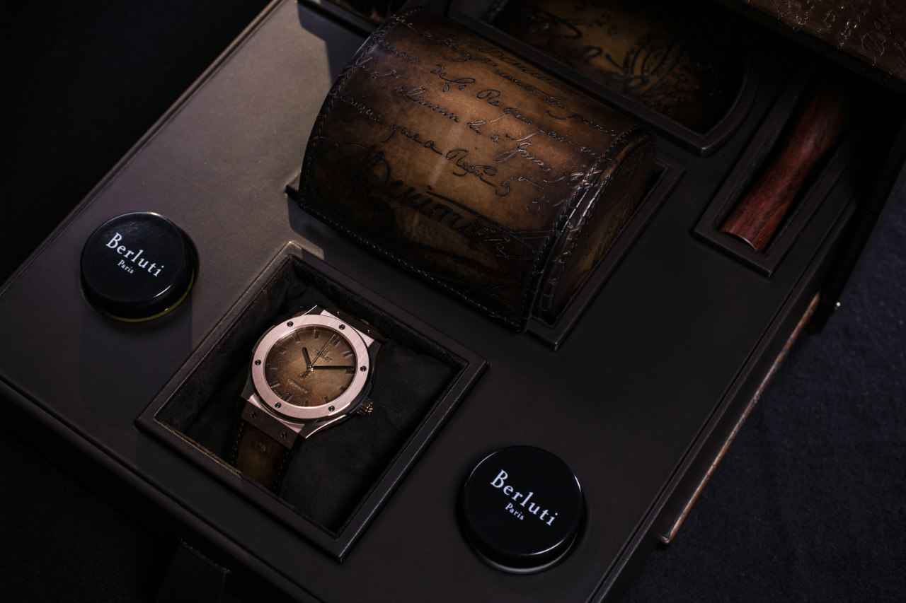 Hublot and Berluti Teamed up for Another Stunning Watch: the Hublot Classic  Fusion Berluti | Luxury watch box, Hublot, Hublot classic fusion