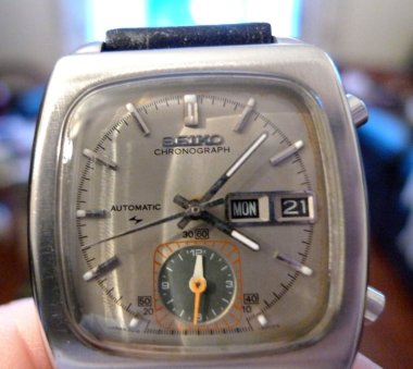 Seiko - the elusive Seiko 7016 Monaco. Years ahead of its time.