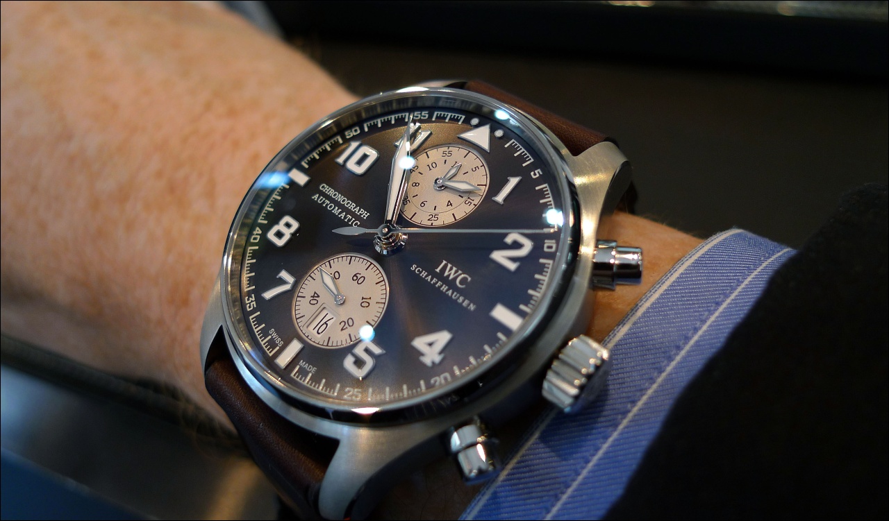 Iwc pilot chronograph sales antoine de saint exupery