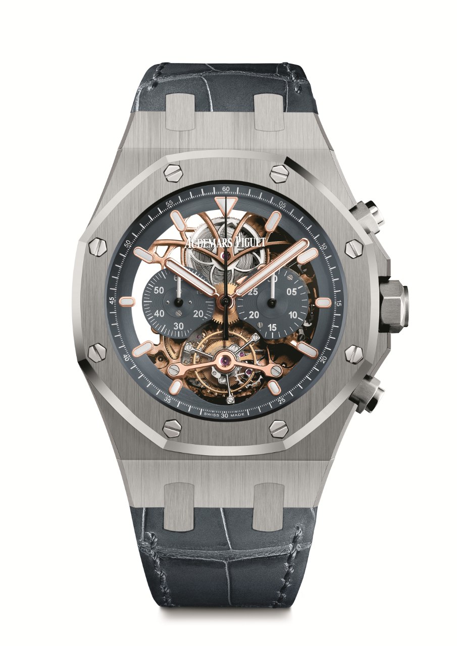 Loving the Platinum Audemars Piguet Royal Oak Offshore Toubillon Chronograph