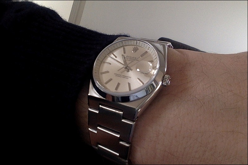 Here's a wrist shot with my 1530