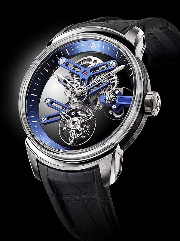 Angelus Unveils Gold & Carbon Flying Tourbillon Watch