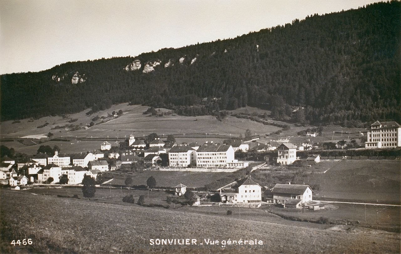 Old Sonvilier postcard circa 1920s