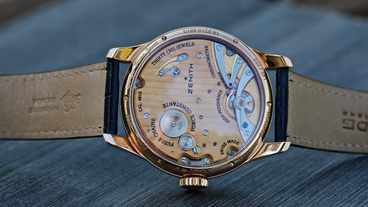 Zenith - some new pics .. a complication you don't see every day