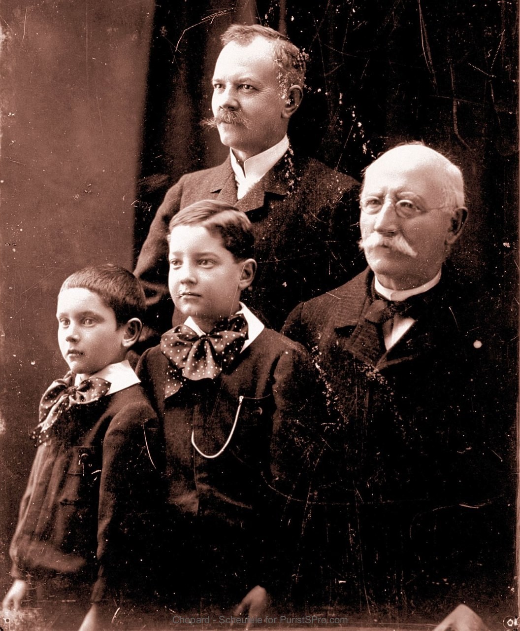 Chopard Family: L.U. Choaprd on the right