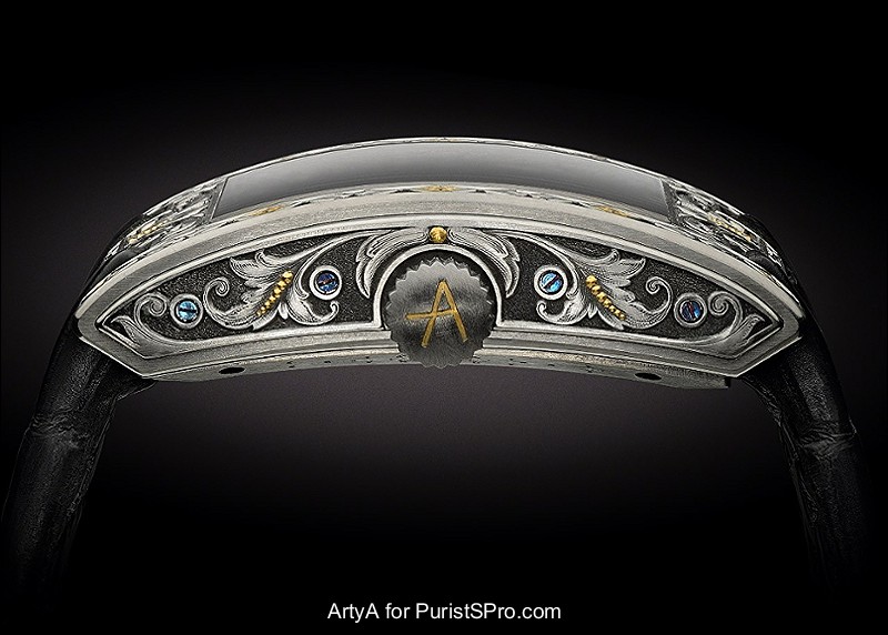 ArtyA Arabesque Tourbillon - side view