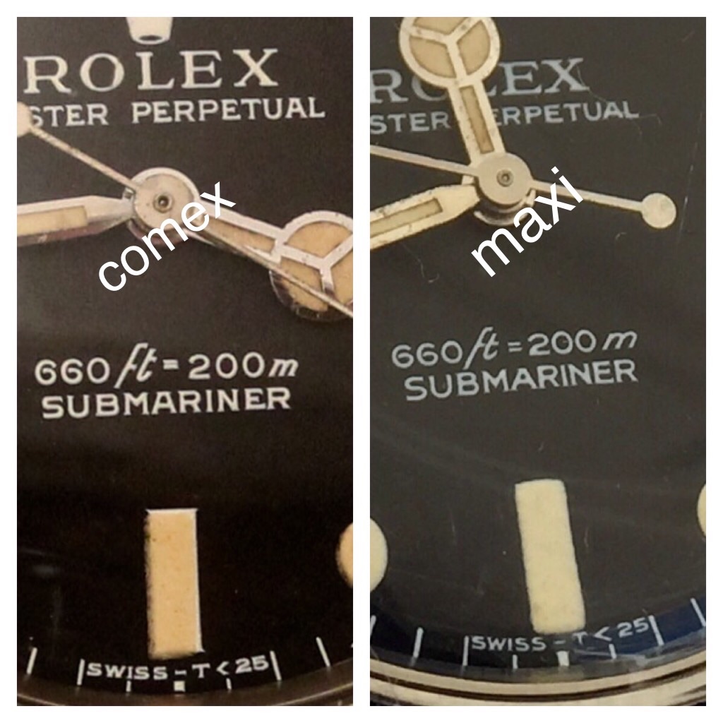 rolex comex dial