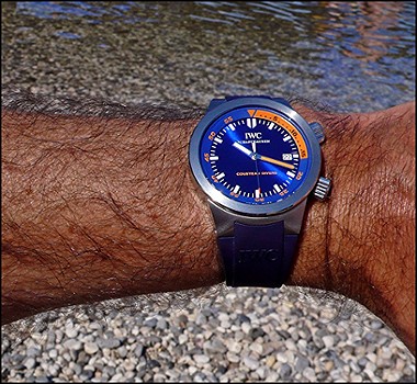 IWC Cousteau Aquatimer one picture many nice souvenirs