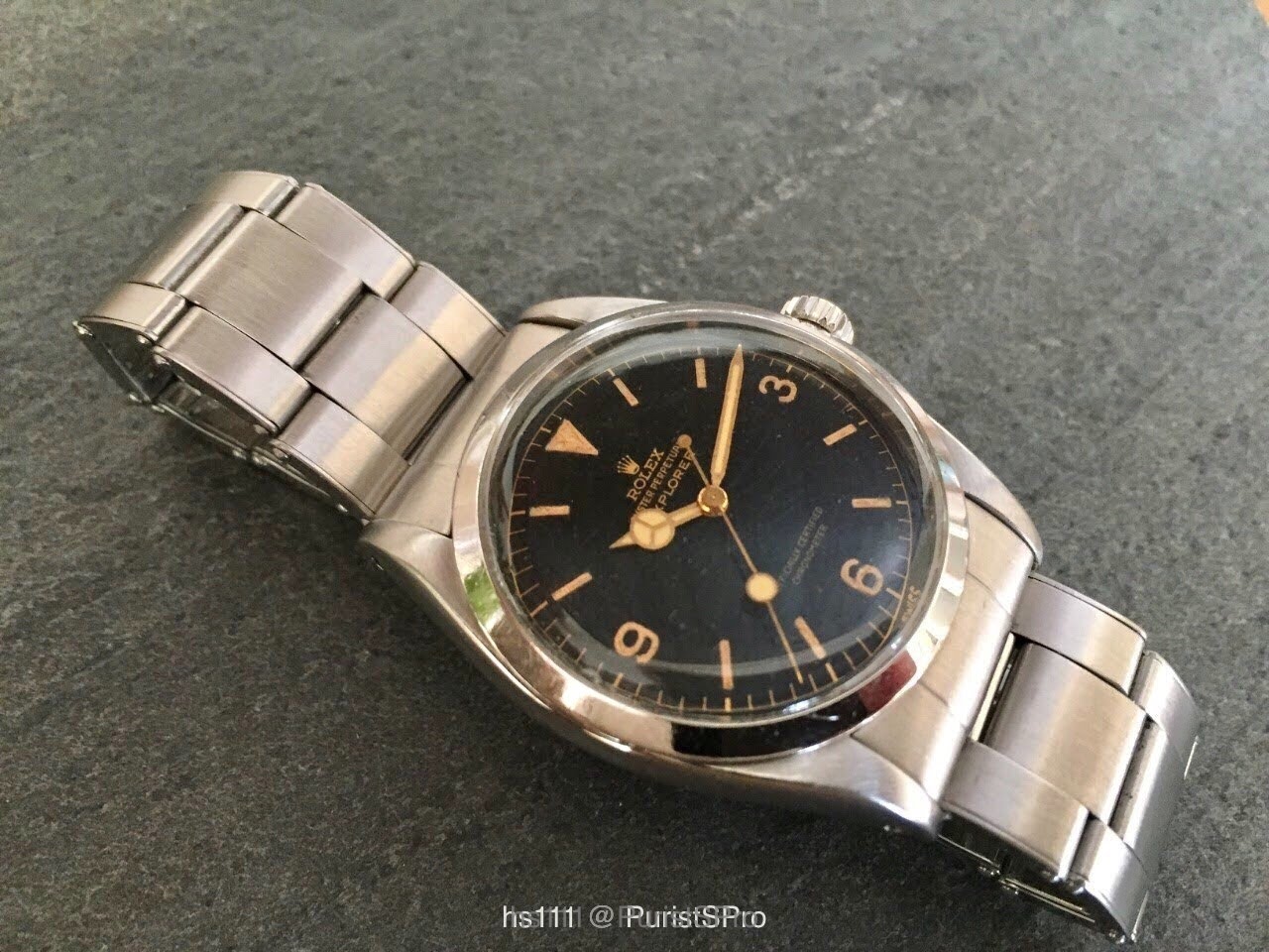 rolex explorer 1 vintage