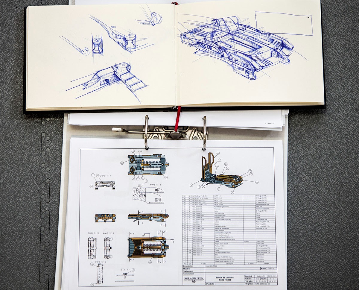 Roland Iten - The Calibre R22 Mk I 22mm Bugatti Edition 