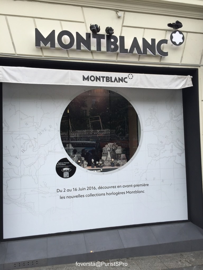 Montblanc makes waves with a new iconic and immersive boutique in Champs- Elysées, Paris - Luxurylaunches