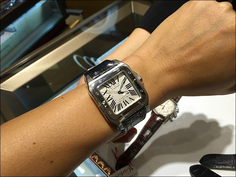 cartier santos 100 female