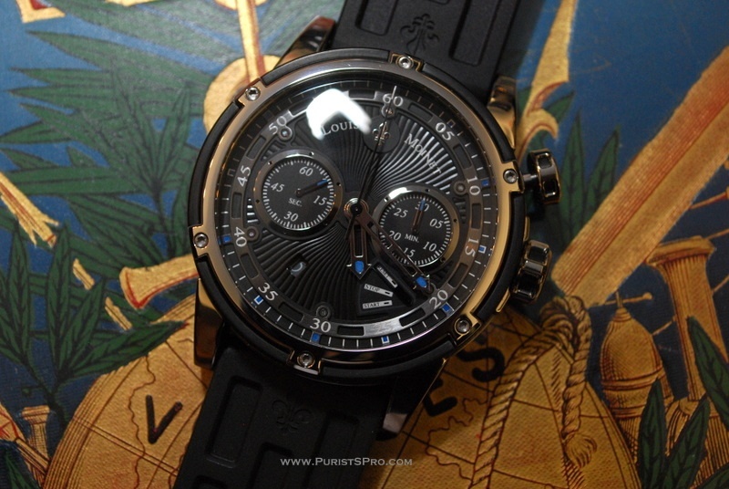 Louis Moinet Reveals the New Jules Verne Tourbillon Watch with a Lunar  Meteorite