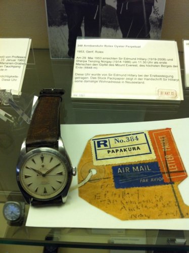 Le Monde Edmond  Beyer Museum: A vintage Rolex special