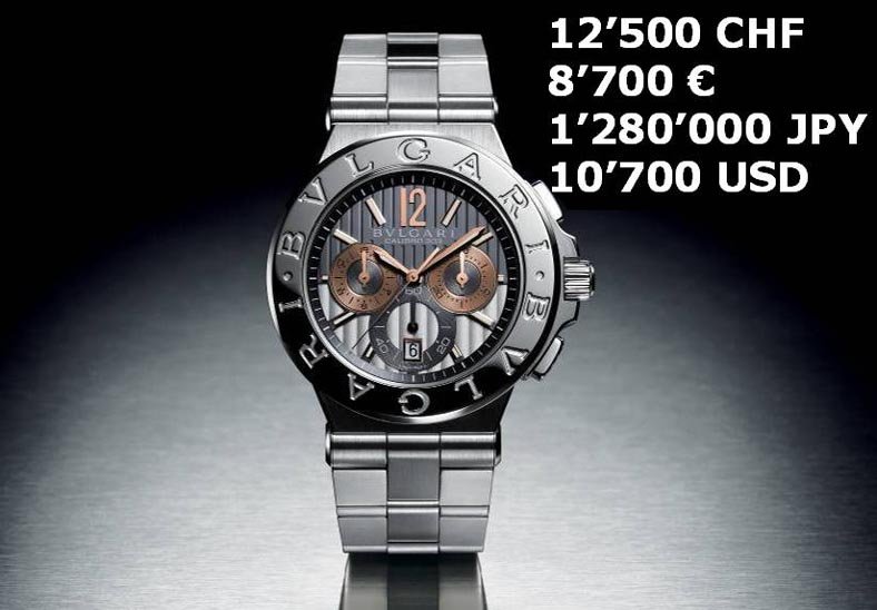 bvlgari diagono calibro 303 chronograph