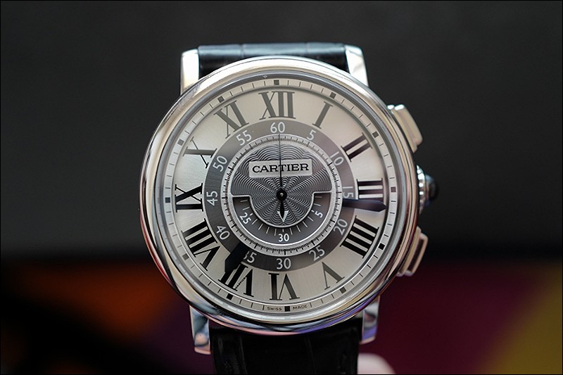 cartier central chronograph