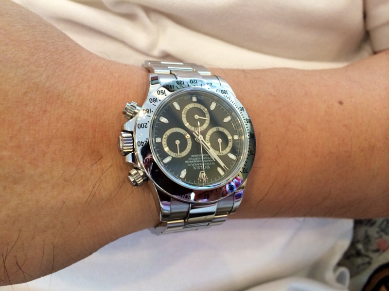 My brother's Rolex Daytona 