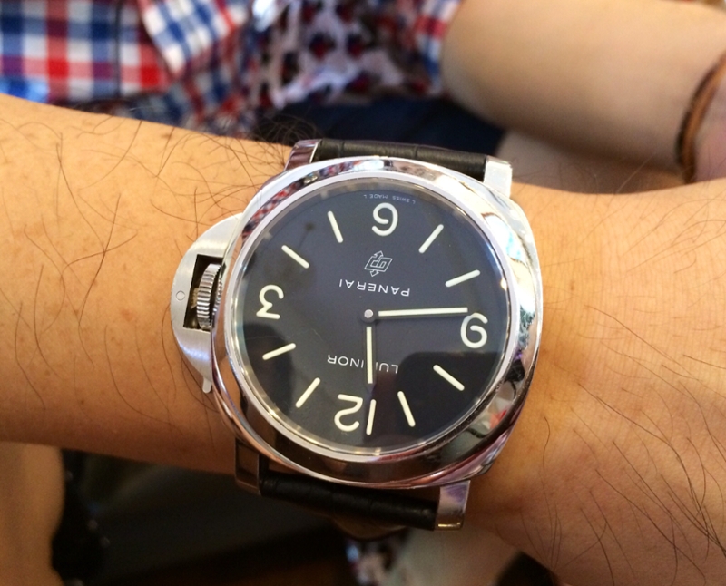 Her husband's Panerai