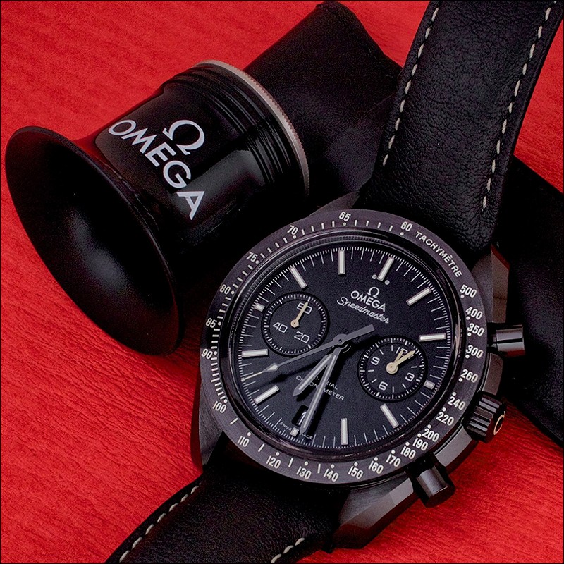 Omega Thursday Pictures Omega Speedmaster DSOTM Pitch Black