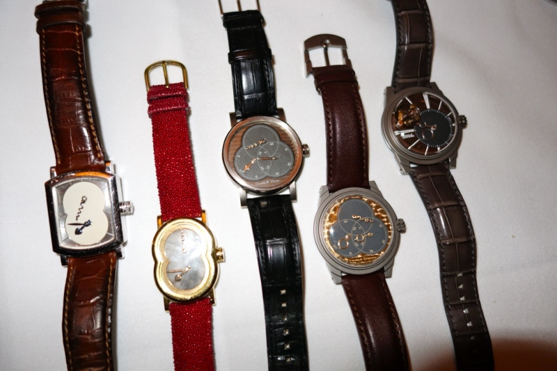 Five Donald Corson watches all together! 