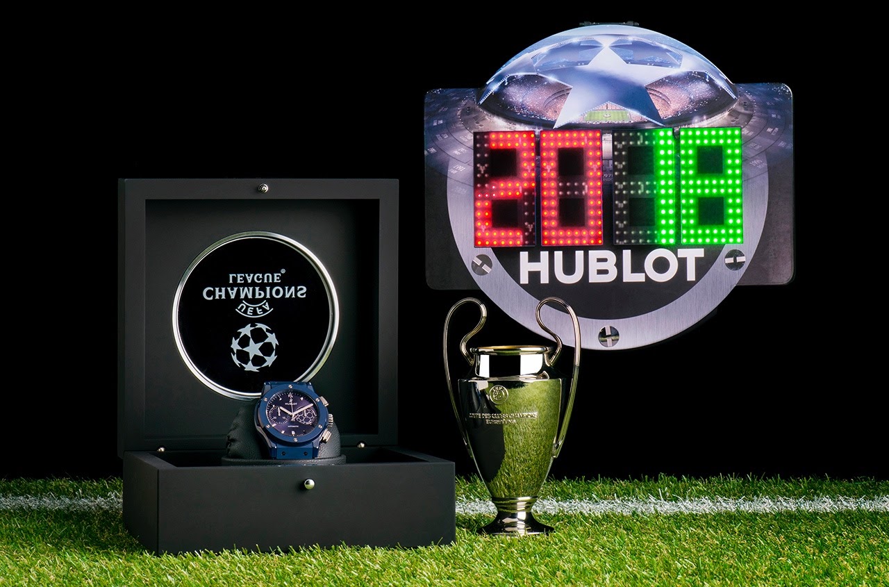 Football is running on Hublot time