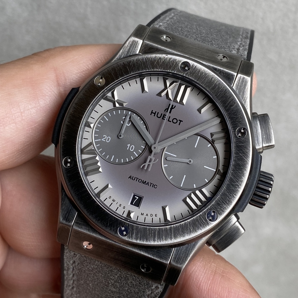 Hublot sales watch gray