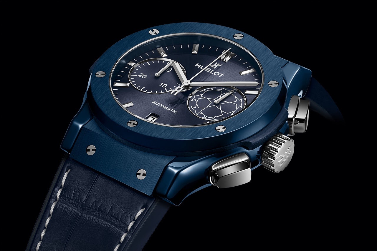 Hublot - Hublot & Pelé Unveil the New UEFA Champions League Watch