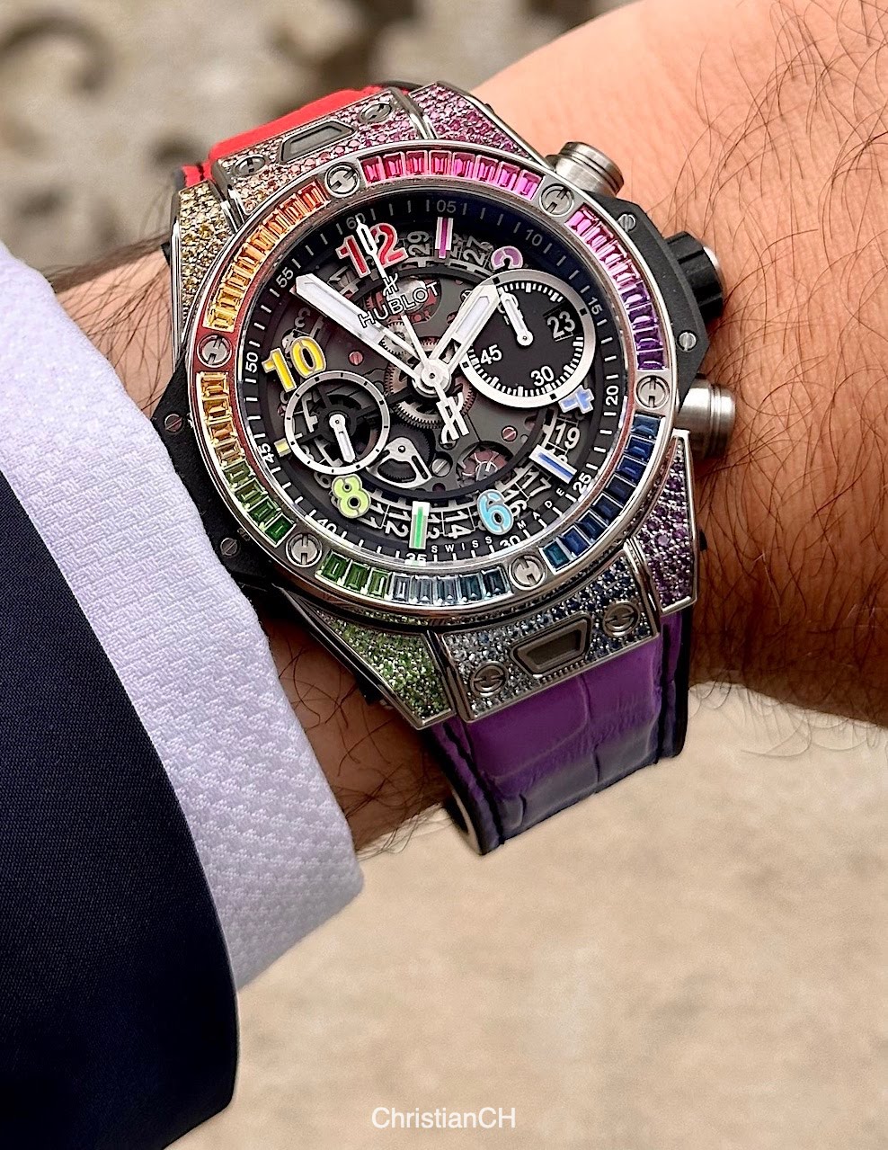 Hublot - Hublot Big Bang Unico Titanium Rainbow 🌈 mini Review